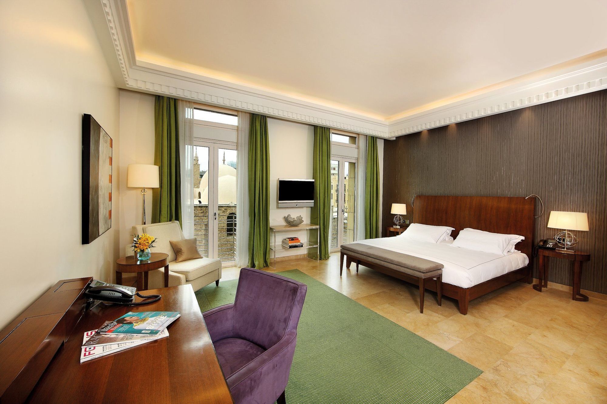 Le Gray Hotel Bejrút Szoba fotó